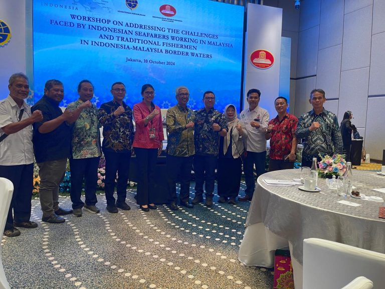 Workshop on Addressing the Challenges Faced by Indonesian Seafarer Working in Malaysia and Traditional Fishermen in Indonesia-Malaysia Border Waters, October 10th,2024, Jakarta